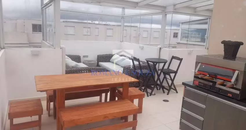 Cobertura à venda, 112 m² por r$ 850.000,00 - vila rio de janeiro - guarulhos/sp
