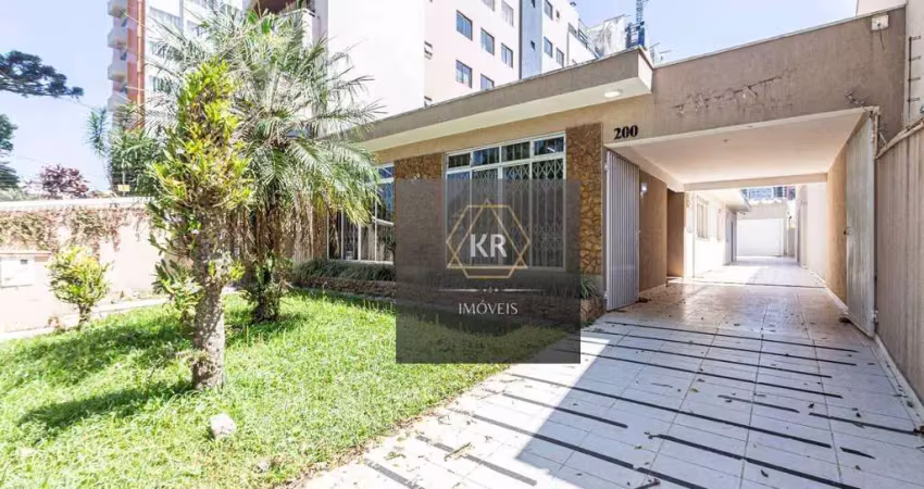 Casa comercial com 10 salas para alugar na Rua Tenente Max Wolf Filho, Água Verde, Curitiba