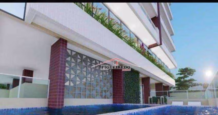 Apartamento com 2 dormitórios à venda, 91 m² por R$ 550.000,00 - Tupi - Praia Grande/SP