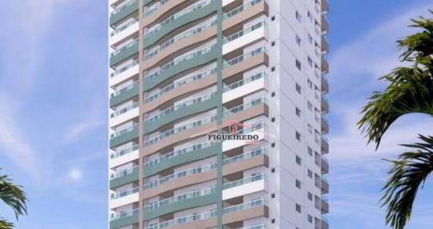 Apartamento com 3 dormitórios à venda, 104 m² por R$ 866.954,94 - Aviação - Praia Grande/SP