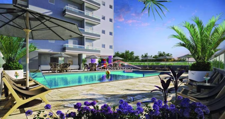 Apartamento à venda, 99 m² por R$ 885.133,36 - Vila Guilhermina - Praia Grande/SP