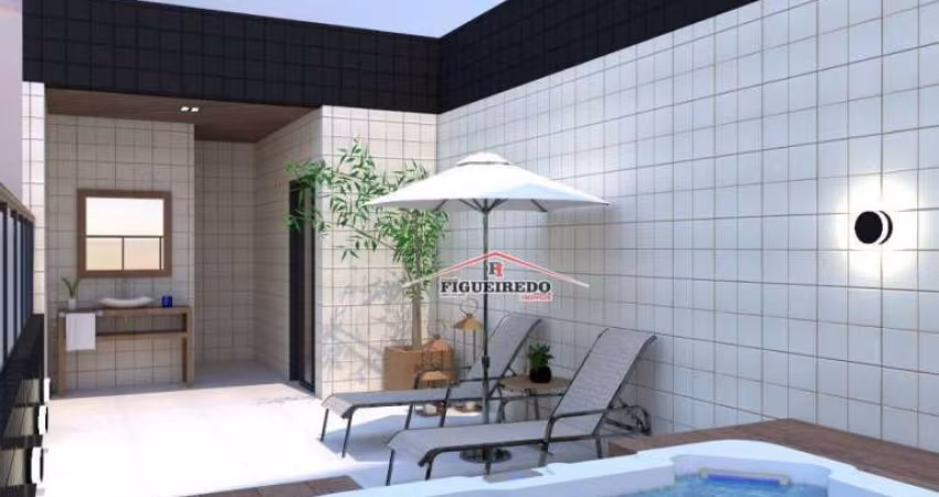 Apartamento à venda, 54 m² por R$ 469.200,00 - Canto do Forte - Praia Grande/SP