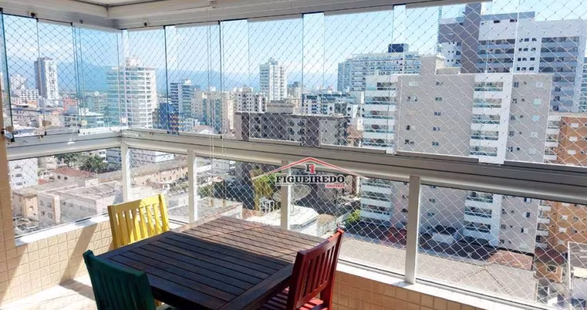 2 dormitório sendo 2 suíte, canto do forte  2 vagas de garagem