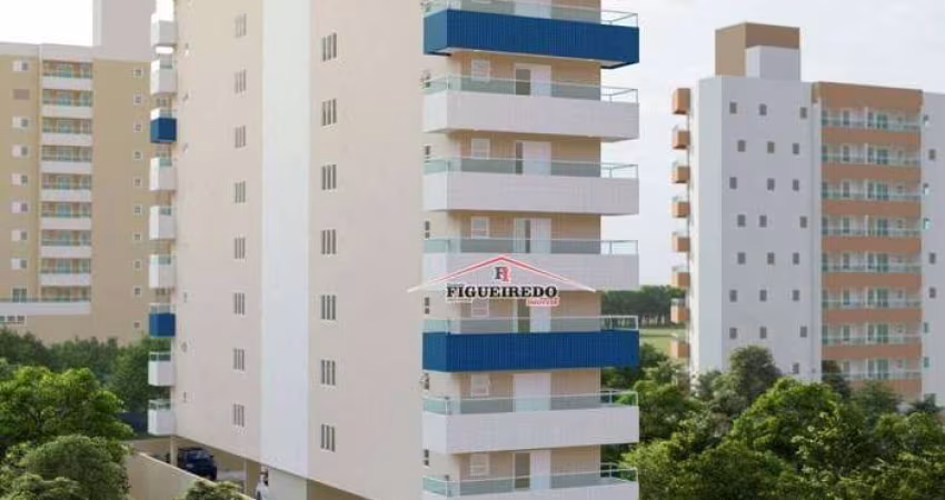 Apartamento à venda, 71 m² por R$ 539.000,00 - Vila Guilhermina - Praia Grande/SP