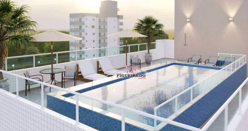 Apartamento à venda, 71 m² por R$ 530.000,00 - Vila Guilhermina - Praia Grande/SP