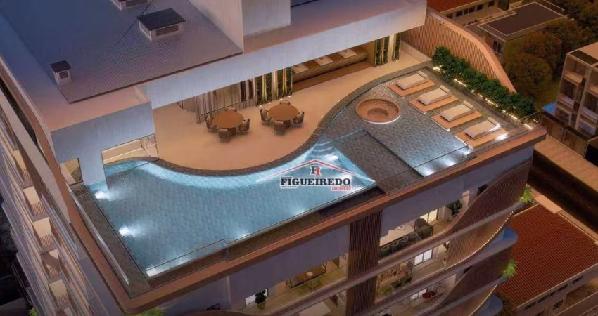 Apartamento à venda, 76 m² por R$ 579.275,00 - Canto do Forte - Praia Grande/SP