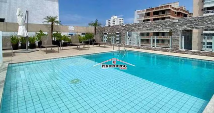 Apartamento com 2 dormitórios à venda, 66 m² por R$ 495.000 - Canto do Forte - Praia Grande/SP