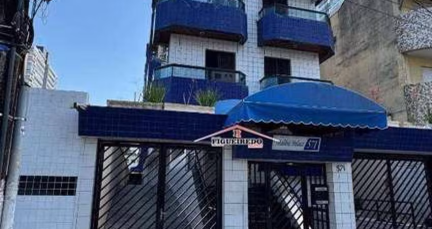 Apartamento com 1 dormitório à venda, 33 m² por R$ 240.000 - Canto do Forte - Praia Grande/SP