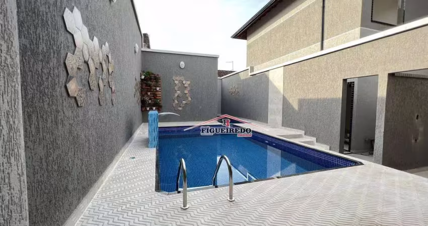 Casa à venda, 54 m² por r$ 325.000,00 - balneario maracanã - praia grande/sp