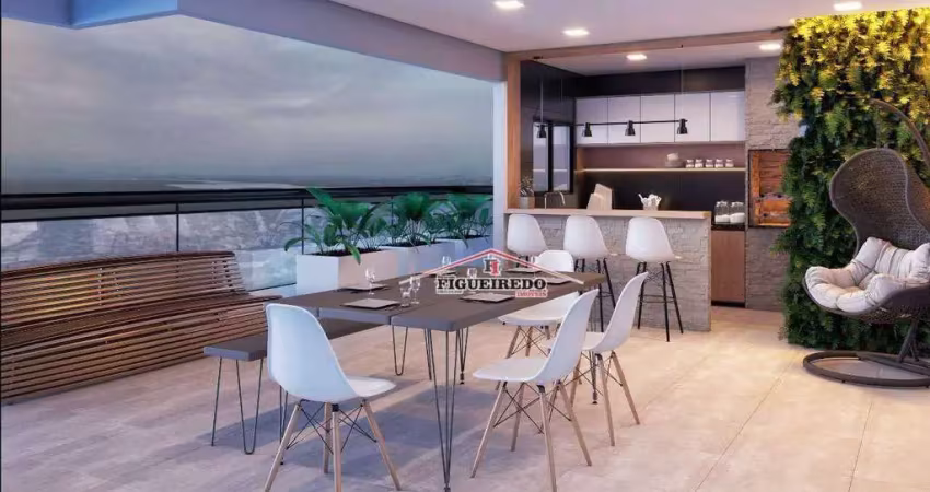 Apartamento à venda, 87 m² por r$ 652.000,00 - boqueirão - praia grande/sp