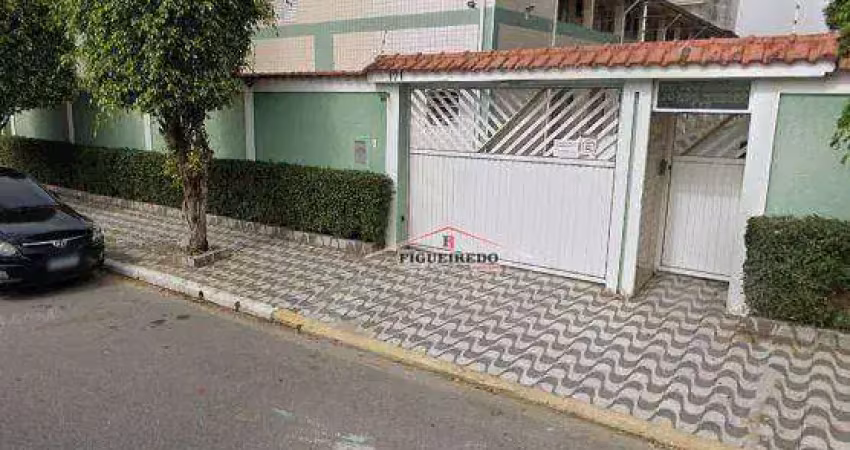 Kitnet à venda, 35 m² por r$ 210.000,00 - boqueirão - praia grande/sp