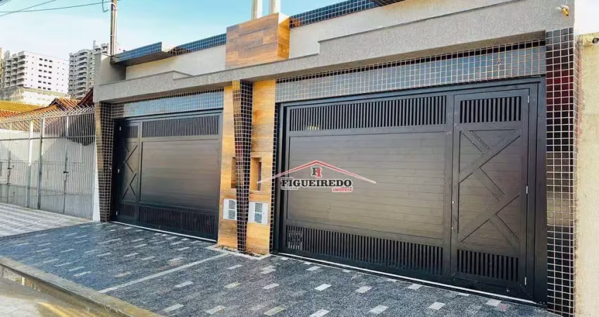 Casa à venda, 115 m² por r$ 830.000,00 - vilamar - praia grande/sp