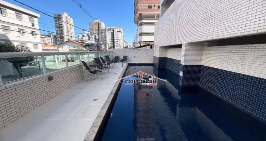 Apartamento à venda, 61 m² por r$ 379.000,00 - vila guilhermina - praia grande/sp