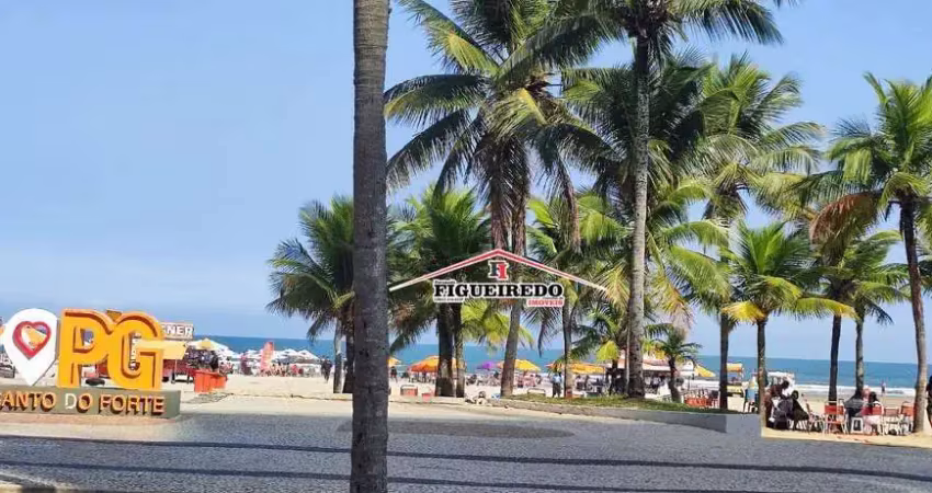 Apartamento com 1 dormitório à venda, 40 m² por r$ 280.000,00 - canto do forte - praia grande/sp