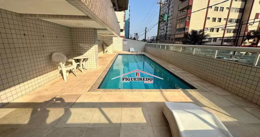Apartamento com 2 dormitórios à venda, 108 m² por r$ 680.000,00 - vila guilhermina - praia grande/sp