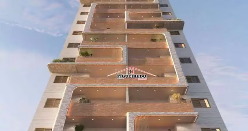Apartamento com 2 dormitórios à venda, 63 m² por r$ 523.800 - vila guilhermina - praia grande/sp