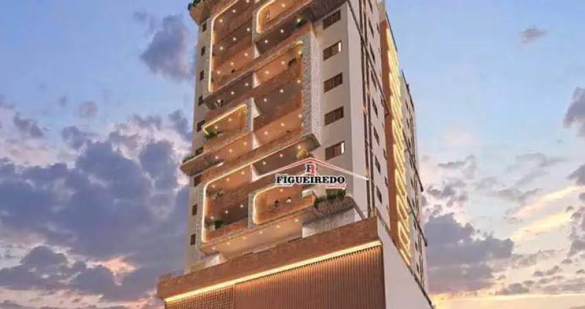 Apartamento garden com 1 dormitório à venda, 57 m² por r$ 597.900 - vila guilhermina - praia grande/sp