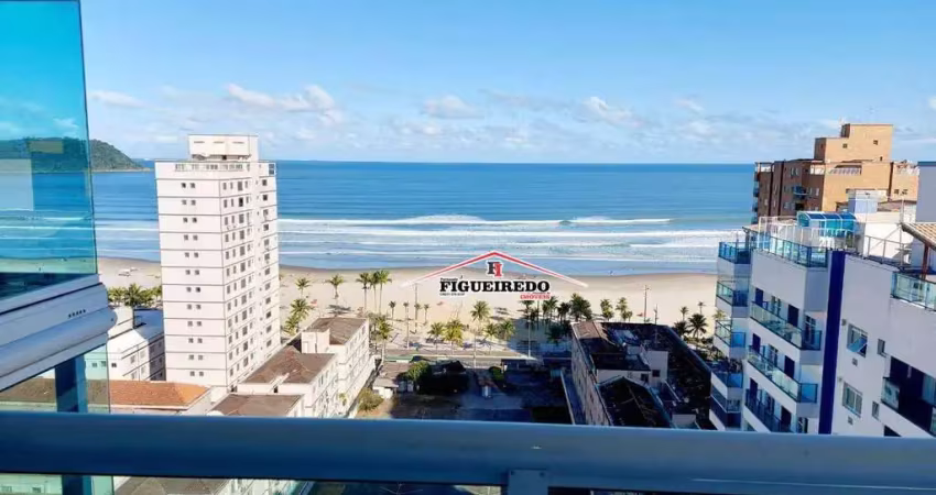Apartamento com 3 dormitórios à venda, 118 m² por r$ 1.400.000 - canto do forte - praia grande/sp