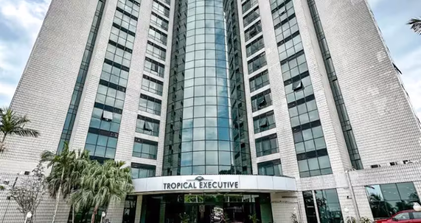 Tropical hotel - flat de 50m² mobiliado com varanda - disponível para aluguel