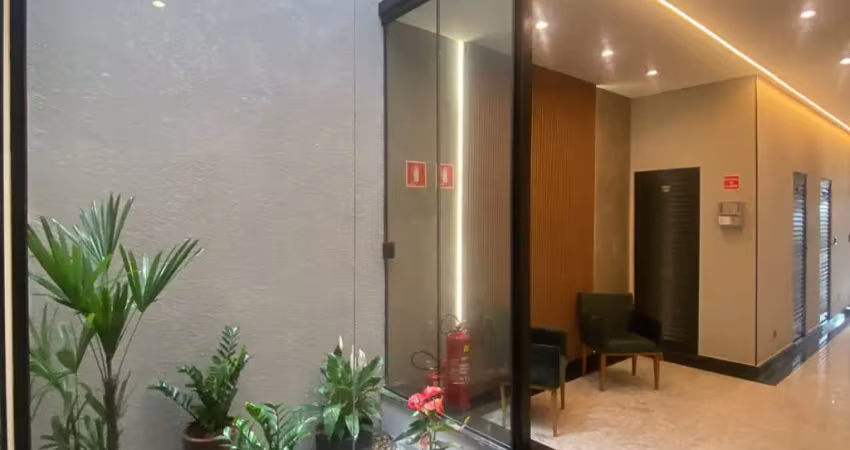 'apartamento 45m² na rua marechal malete – 2 dormitórios, sala, cozinha, banheiro e churrasqueira'