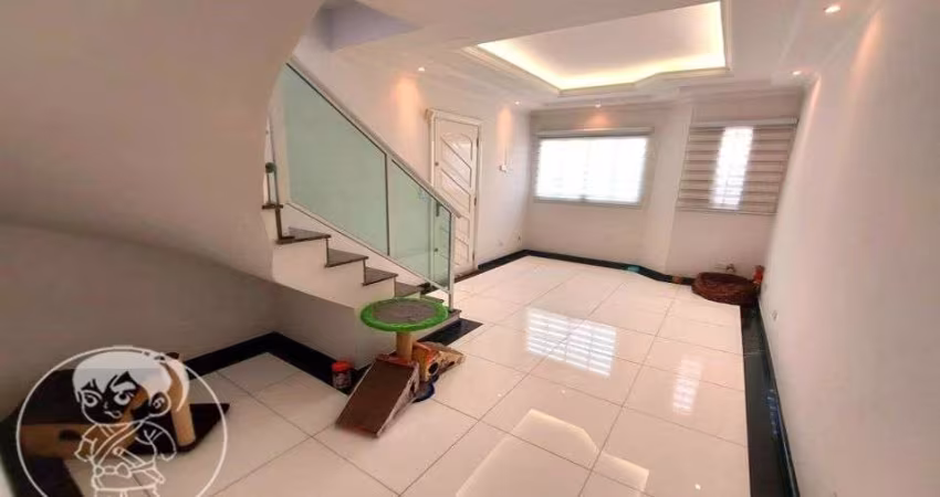 Sobrado Vila Mafra à Venda para Alugar - 125m² - 2 Dormitórios com varanda e 4 vagas - Cód 4830