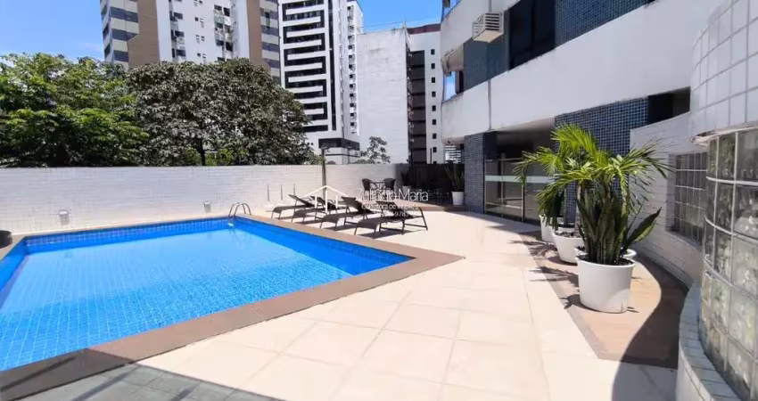 Venda de apartamento de luxo na pituba, salvador-ba: 3 quartos, 2 suítes, 2 salas, 3 banheiros, 2 vagas, 117m²