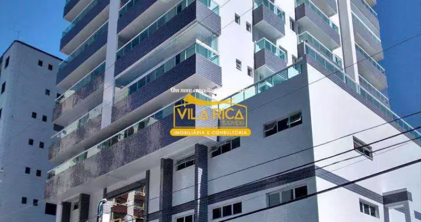 Apartamento com 2 dorms, ocian, praia grande - r$ 383 mil, cod: 242200