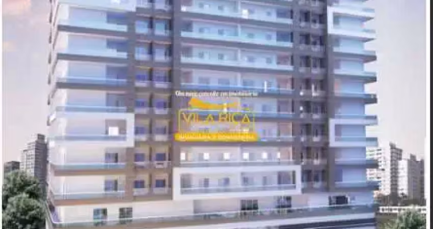 Apartamento com 2 dorms, guilhermina, praia grande - r$ 365 mil, cod: 375267