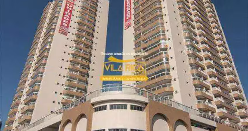 Apartamento com 2 dorms, boqueirão, praia grande - r$ 460 mil, cod: 376901