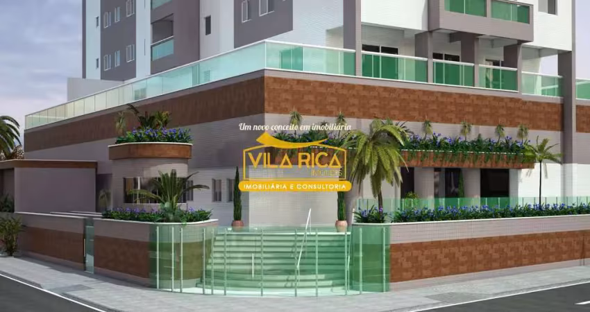 Apartamento com 2 dorms, aviação, praia grande - r$ 391 mil, cod: 377190