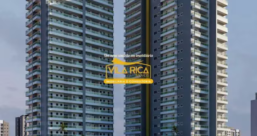 Apartamento com 2 dorms, maracanã, praia grande - r$ 630 mil, cod: 378110