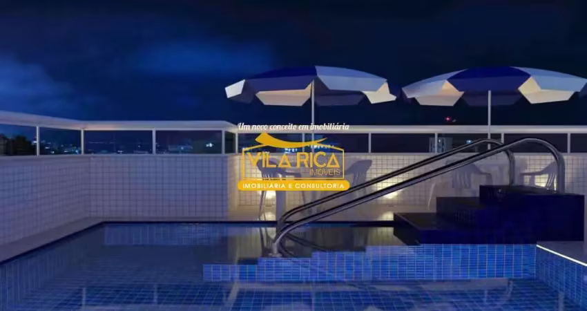 Apartamento com 2 dorms, guilhermina, praia grande - r$ 620 mil, cod: 378349