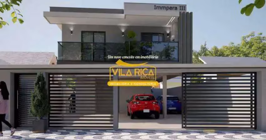 Casa de Condomínio com 2 dorms, Aviação, Praia Grande - R$ 300 mil, Cod: 379048