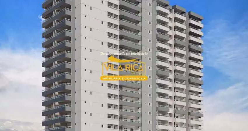Apartamento com 2 dorms, caiçara, praia grande - r$ 380 mil, cod: 379111
