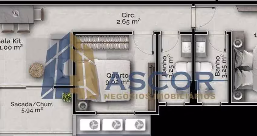 Apartamento com 2 quartos à venda na Rua Capitão Romualdo de Barros, --, Carvoeira, Florianópolis