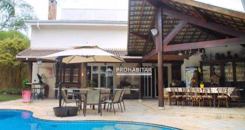 Sobrado com 4 dormitórios à venda, 586 m² por R$ 3.000.000,00 - Interlagos - São Paulo/SP