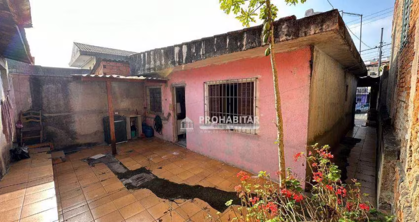 Casa Térrea no Parque Brasil próximo estação Grajaú com 2 dormitórios e edícula à venda, 160 m² por R$ 510.000 - Parque Brasil - São Paulo/SP