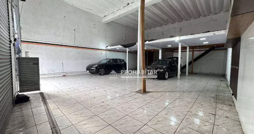 Salão com estacionamento para alugar na vila das belezas, 220 m² por r$ 12.000/mês - vila das belezas - são paulo/sp