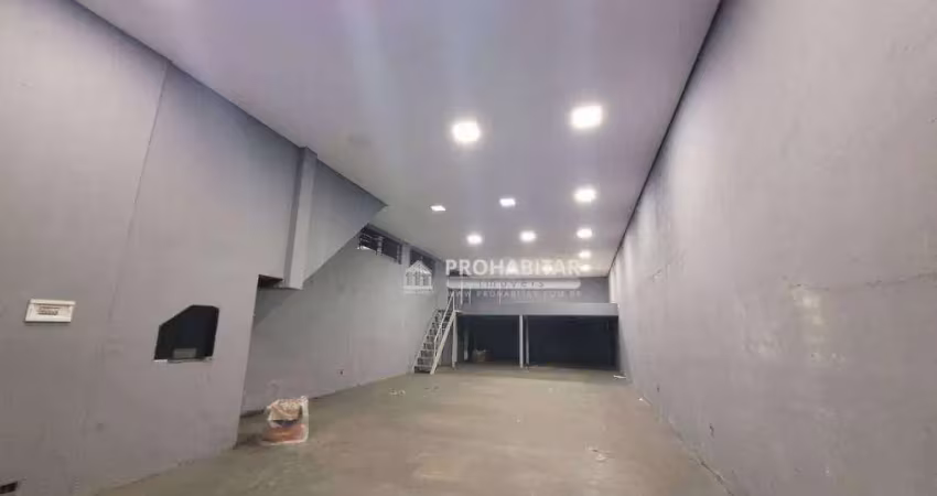 Salão para alugar, 220 m² por r$ 7.000,00 - parque brasil - são paulo/sp