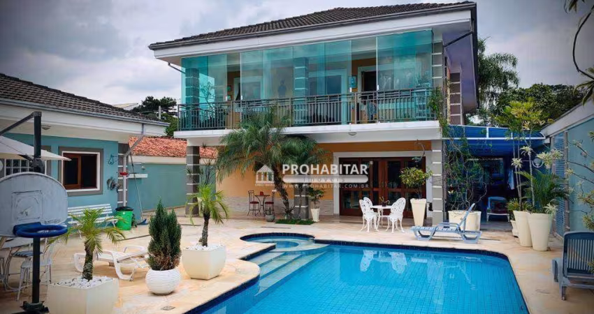 Sobrado com 3 dormitórios à venda, 550 m² - Interlagos - São Paulo/SP