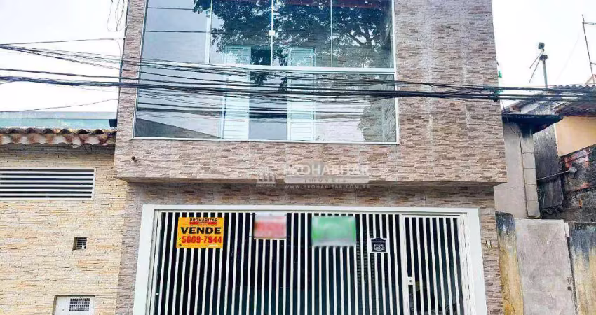 Sobrado com 3 dormitórios à venda no jardim guarapiranga