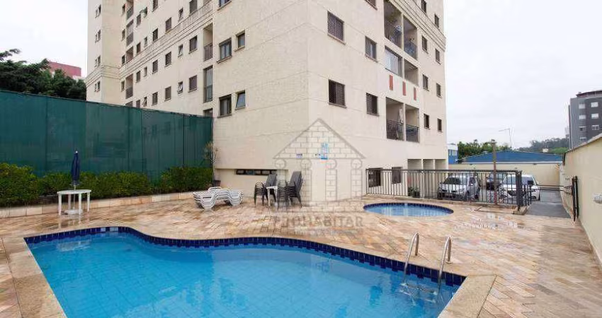 Apartamento com sacada 56m², 02 dormitórios