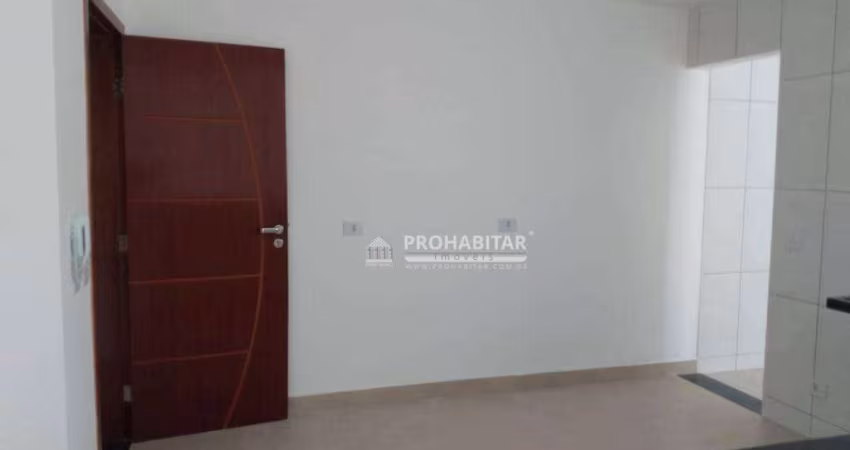 Apartamento com 1 dormitório para alugar, 41 m² por R$ 1.668,00/mês - Cidade Dutra - São Paulo/SP