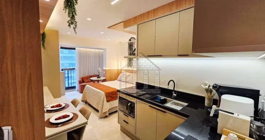 Studio com 1 quarto à venda ou aluguel no Brooklin Paulista