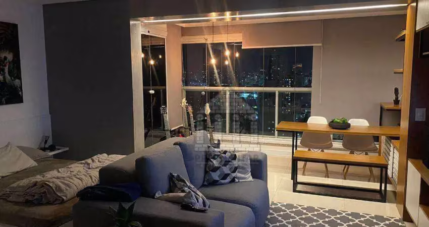 Apartamento mobiliado com 1 quarto para alugar em campo belo