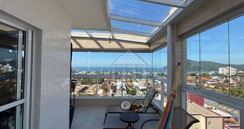 Linda cobertura com 3 quartos à venda na vila clais em bertioga/sp