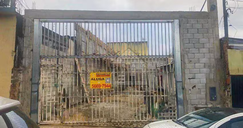 Salão comercial em construção para alugar no jardim cruzeiro