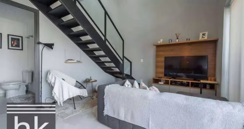 Apartamento Duplex com 1 dormitório à venda, 60 m² por R$ 1.060.000,00 - Brooklin - São Paulo/SP