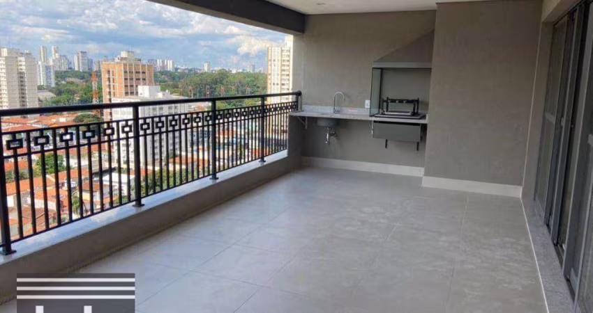 Apartamento com 3 dormitórios à venda, 137 m² por R$ 3.300.000,00 - Chácara Santo Antônio - São Paulo/SP