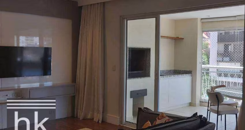 Apartamento com 2 dormitórios para alugar, 135 m² por R$ 14.565,86/mês - Perdizes - São Paulo/SP